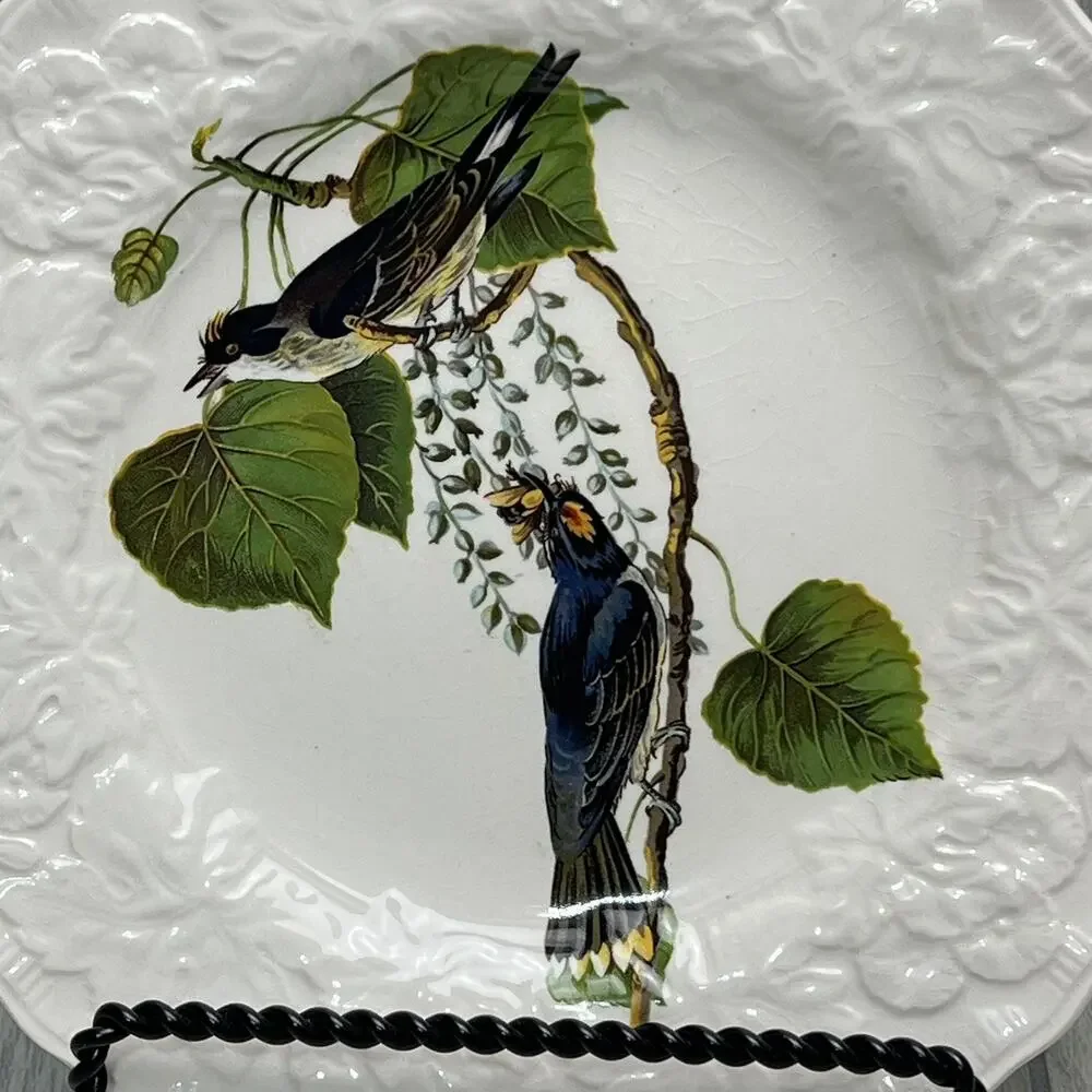 Alfred Meakin‎ Birds of America Plate - Kingbird #79 National Audubon Society
